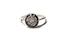 Art deco sapphire and diamond halo engagement ring  DBGEMS - image 1
