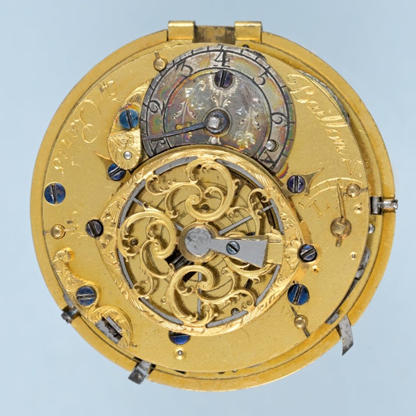 GOLD AND ENAMEL FRENCH REPEATER - image 3