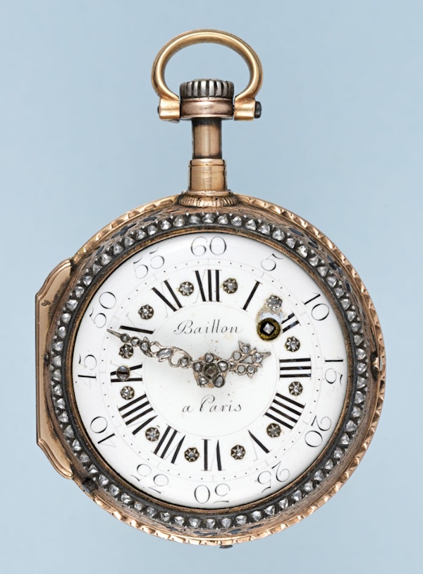 GOLD AND ENAMEL FRENCH REPEATER - image 5