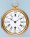 RARE EARLY VERGE POCKET WATCH WITH GARDEN OF EDEN AUTOMATION - image 5