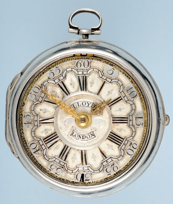 SILVER HALLMARKED CHAMPLEVE DIAL VERGE - image 5