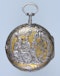 RARE GOLD DECORATED WATCH AND CHATELAINE - image 11