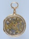 RARE SKELETONISED REPEATING POCKET WATCH WITH GLASS DIAL - image 3