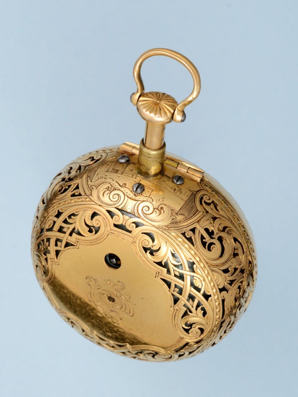 REPEATING VERGE IN GOLD REPOUSSE CASE BY MOSER - image 7