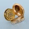 GOLD WATCH AND DIAMOND SET RING MOUNT - image 5