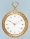 GOLD AND ENAMEL CHATELAINE WATCH BY EMERY - image 5
