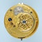 GOLD AND ENAMEL CHATELAINE WATCH BY EMERY - image 4
