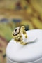 A fine mourning ring set with Seed Pearls in 18 Carat Yellow Gold, London, 1826 - image 2