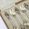 Faberge Set of Twelve Silver Gilt Coffee Spoons, Moscow, c1890 - image 3