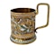 Russian Silver-Gilt and Cloisonné Enamel Tea Glass Holder, c.1900 - image 2