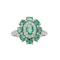 Oval emeralds ring - image 2