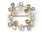 Tiffany & Co Gem Set Pearl Pendant Brooch - image 1