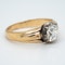 Victorian single stone diamond ring - image 2