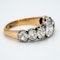 Early Victorian seven stone diamond ring - image 2