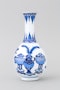 A CHINESE BLUE AND WHITE ‘HUNDRED ANTIQUES’ BOTTLE VASE, KANGXI (1662 – 1722) - image 2