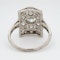 Art Deco diamond ring - image 4