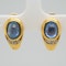 A pair of Bvlgari cabochon sapphire earrings - image 1