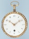 PEARL SET GOLD AND ENAMEL WATCH - image 4