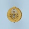 GOLD AND ENAMEL VERGE BALL WATCH AND CHAIN - image 2