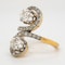 Edwardian Toi et Moi diamond ring - image 3