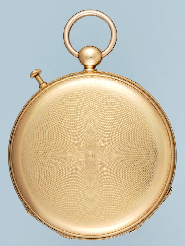 GOLD QUARTER REPEATING LEVER POCKET WATCH - image 7