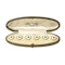 Art Nouveau Button Set from Boucheron in 18 Karat Gold & Guilloche Enamel, French circa 1900. - image 1