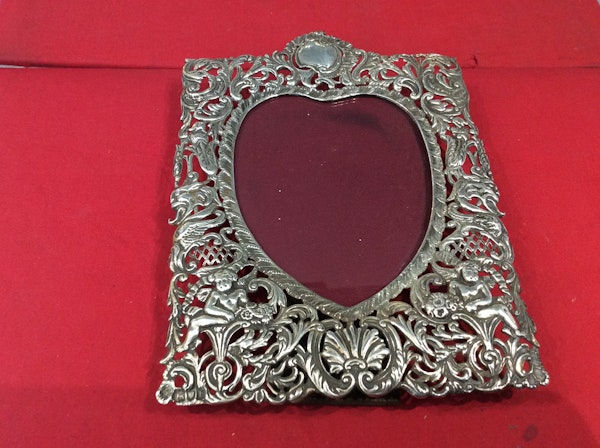 A Victorian Silver frame SOLD - image 5