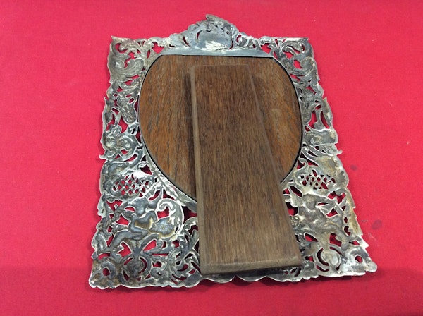 A Victorian Silver frame SOLD - image 6