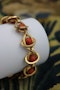 A very unusual Coral Bracelet set in 18 Carat Yellow Gold (tested), French, Circa 1945. - image 3
