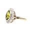 A Peridot Diamond Ring - image 3