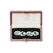 Antique Cufflinks in Sterling Silver with Coloured Enamel Portraits of a pair of Dogs, German circa 1910. - image 2