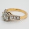 Victorian diamond solitaire ring of 2.15 ct est. plus diamond shoulders total 0.5 ct est. - image 3