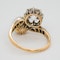 Pearl and diamond crossover  ring - image 4