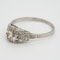 Platinum diamond solitaire ring. 1.15 ct est. centre diamond - image 2