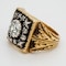Antique diamond  gents/ladies signet ring - image 3