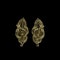 18K yellow gold 1.78ct Diamond Earrings - image 1
