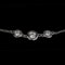 18K White Gold Diamond Necklace - image 2