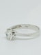 18K white gold, 0.75ct Diamond Solitaire Engagement Ring - image 1