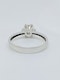 18K white gold, 0.75ct Diamond Solitaire Engagement Ring - image 2