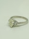 18K white gold, 1.10ct Diamond Engagement Ring - image 1