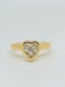 18K yellow gold, 1.16ct Diamond Solitaire Engagement Ring - image 1