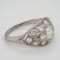 French Art Deco Diamond Ring  DBGEMS - image 2