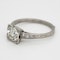 Art Deco Geometric Diamond Engagement Ring  DBGEMS - image 3