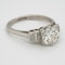 art deco 1.16ct diamond engagement ring - image 2