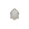 Saddle shaped diamonds ring - image 2