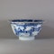 Fine Chinese blue and white ‘klapmuts’ bowl, Kangxi (1662-1722) - image 5