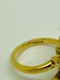 18K yellow gold Natural Emerald and Diamond Ring - image 5