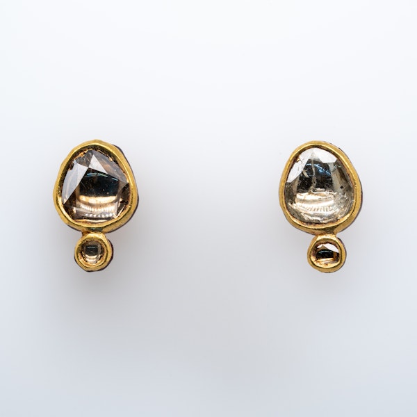 Diamond and Gold Earrings - image 4