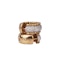 Gold Diamond Earrings - image 3