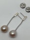 "Boodles" 18K white gold Diamond and Pearl Earrings - image 3